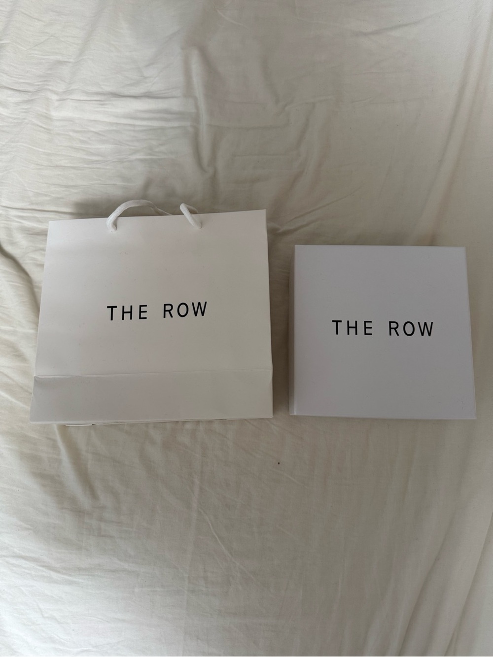 The Row Shopping bag and box